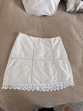 White Women's Skirt